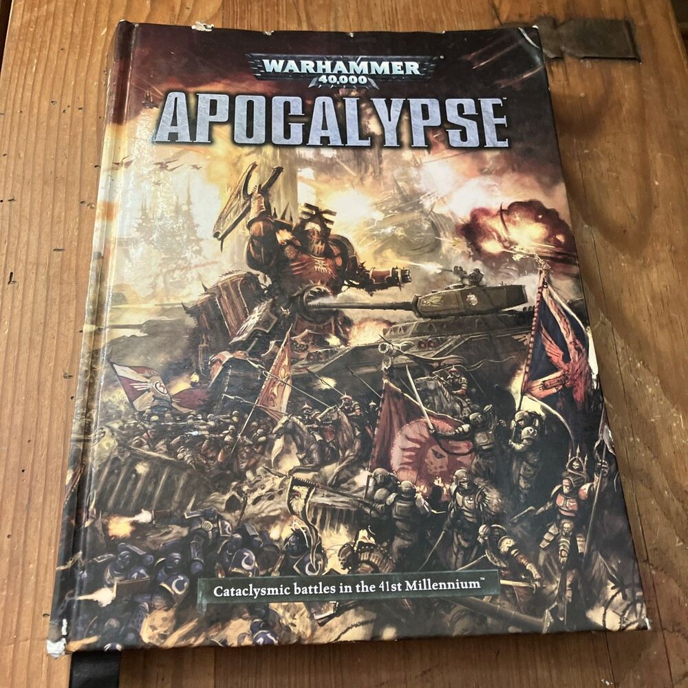 Warhammer 40,000: Apocalypse - 6th Edition Rulebook Hardcover